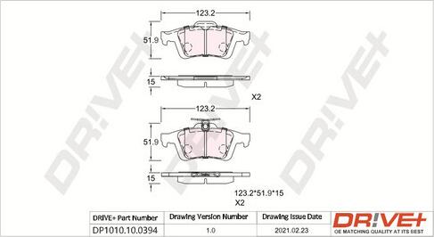 Dr!ve+ DP1010.10.0394 -