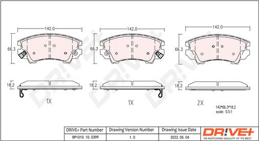 Dr!ve+ DP1010.10.0399 -