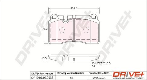 Dr!ve+ DP1010.10.0533 -