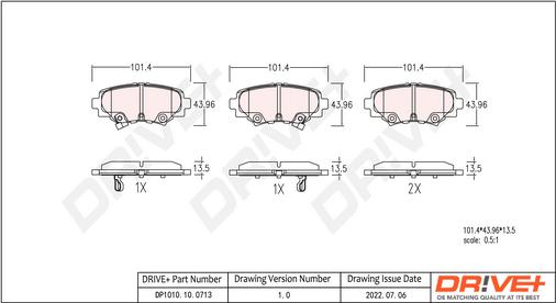 Dr!ve+ DP1010.10.0713 -