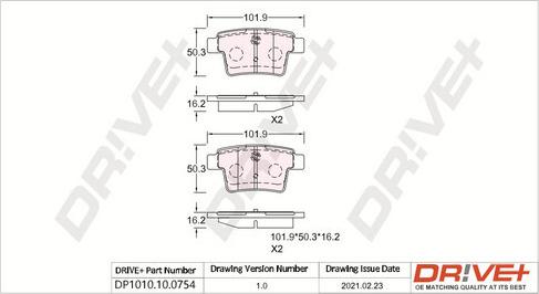 Dr!ve+ DP1010.10.0754 -