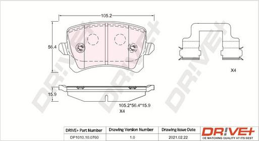 Dr!ve+ DP1010.10.0760 -