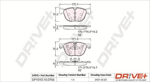 Dr!ve+ DP1010.10.0766 -