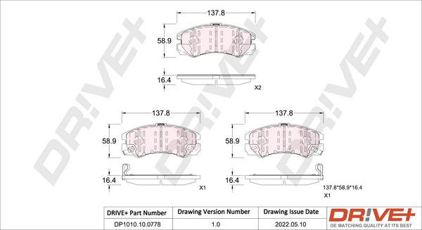Dr!ve+ DP1010.10.0778 -