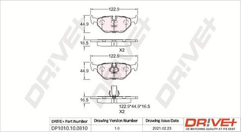 Dr!ve+ DP1010.10.0810 -