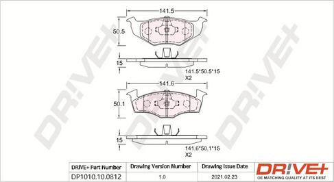 Dr!ve+ DP1010.10.0812 -