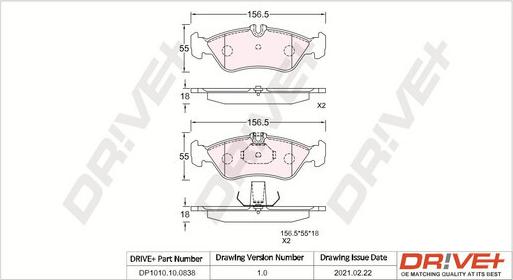 Dr!ve+ DP1010.10.0838 -