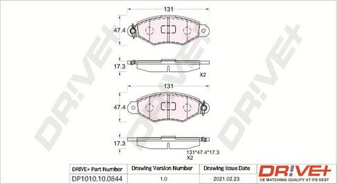 Dr!ve+ DP1010.10.0844 -