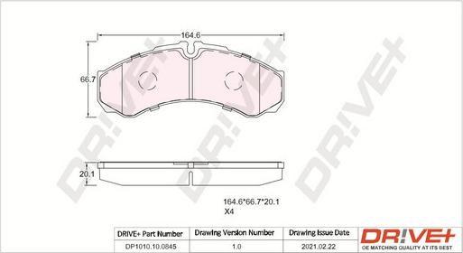Dr!ve+ DP1010.10.0845 -