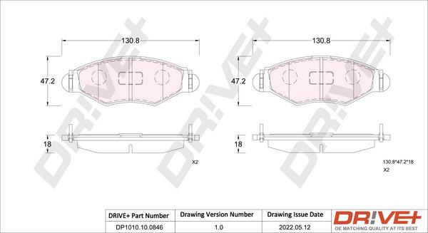 Dr!ve+ DP1010.10.0846 -