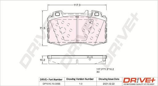 Dr!ve+ DP1010.10.0855 -