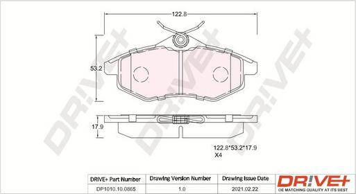 Dr!ve+ DP1010.10.0865 -