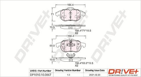 Dr!ve+ DP1010.10.0867 -