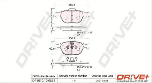 Dr!ve+ DP1010.10.0868 -