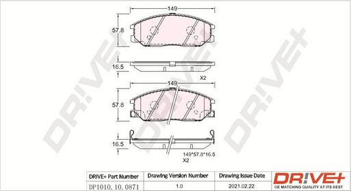 Dr!ve+ DP1010.10.0871 -