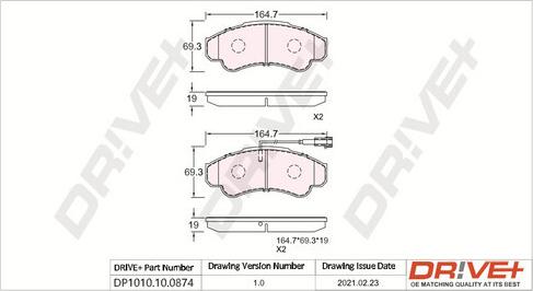 Dr!ve+ DP1010.10.0874 -