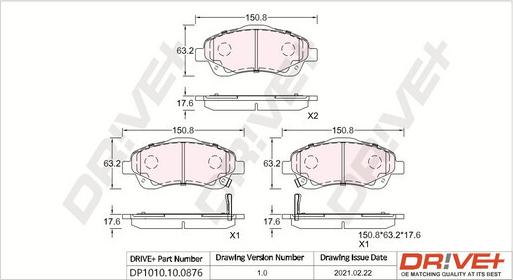 Dr!ve+ DP1010.10.0876 -