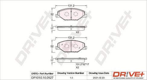 Dr!ve+ DP1010.10.0927 -