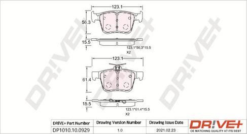 Dr!ve+ DP1010.10.0929 -