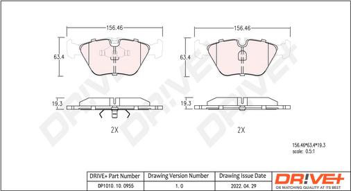 Dr!ve+ DP1010.10.0955 -
