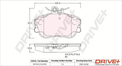 Dr!ve+ DP1010.10.0978 -