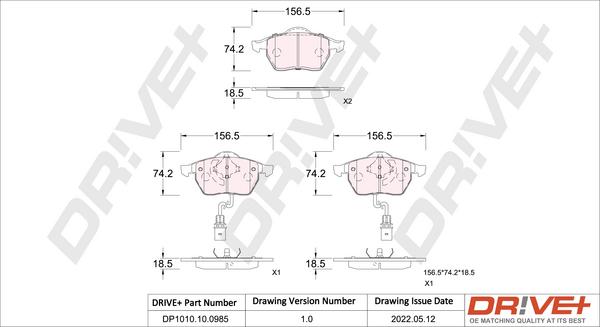 Dr!ve+ DP1010.10.0985 -