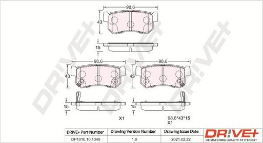 Dr!ve+ DP1010.10.1049 -