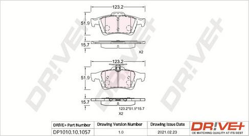 Dr!ve+ DP1010.10.1057 -