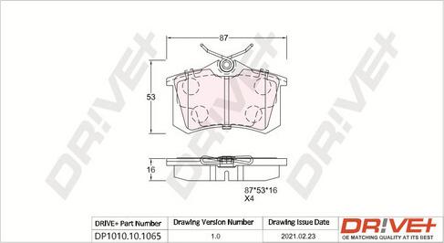 Dr!ve+ DP1010.10.1065 -