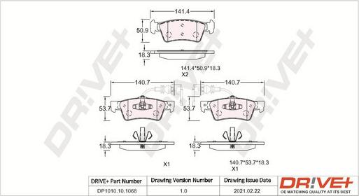 Dr!ve+ DP1010.10.1068 -