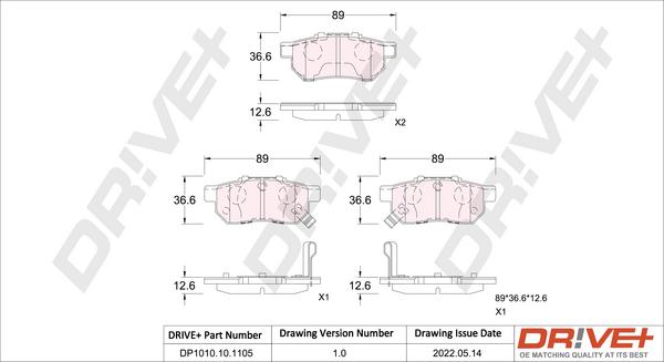 Dr!ve+ DP1010.10.1105 -
