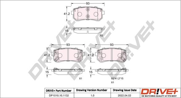 Dr!ve+ DP1010.10.1132 -