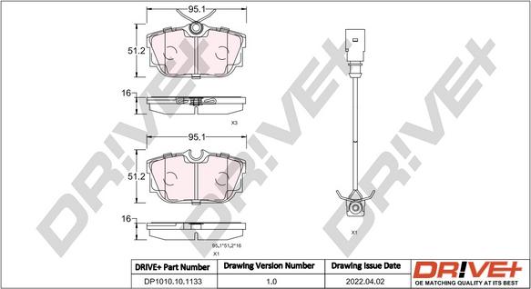 Dr!ve+ DP1010.10.1133 -