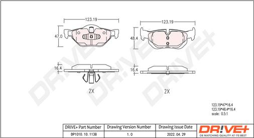 Dr!ve+ DP1010.10.1138 -