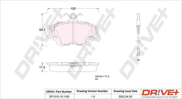 Dr!ve+ DP1010.10.1160 -
