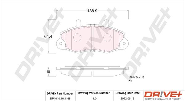 Dr!ve+ DP1010.10.1168 -