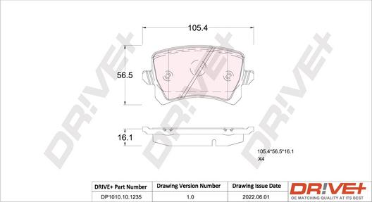 Dr!ve+ DP1010.10.1235 -