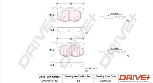 Dr!ve+ DP1010.10.1238 -