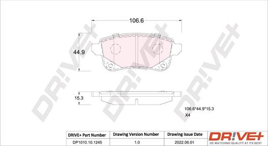Dr!ve+ DP1010.10.1245 -