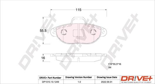 Dr!ve+ DP1010.10.1249 -