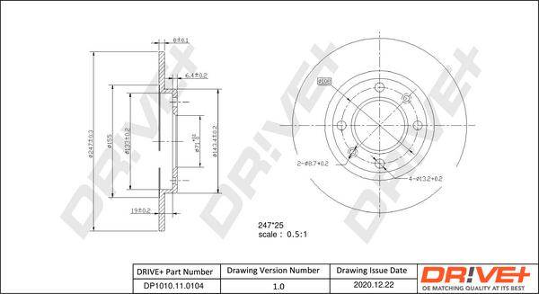 Dr!ve+ DP1010.11.0104 -