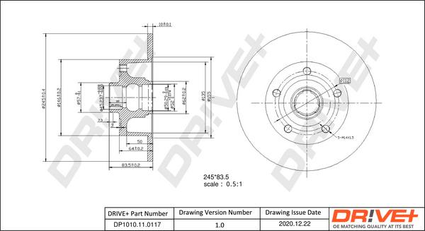 Dr!ve+ DP1010.11.0117 -