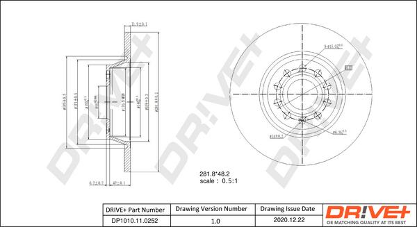 Dr!ve+ DP1010.11.0252 -