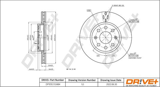 Dr!ve+ DP1010.11.0484 -