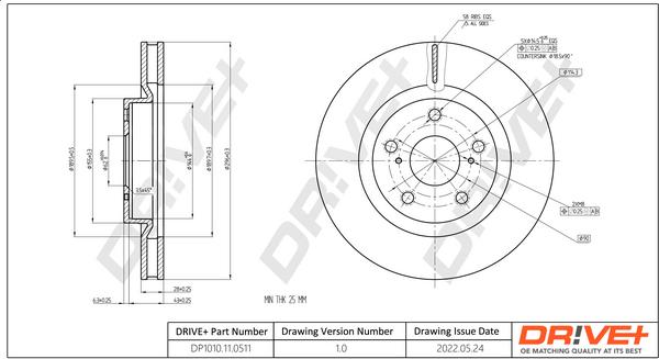 Dr!ve+ DP1010.11.0511 -