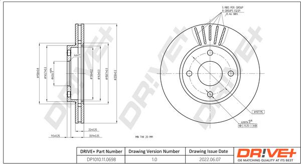 Dr!ve+ DP1010.11.0698 -