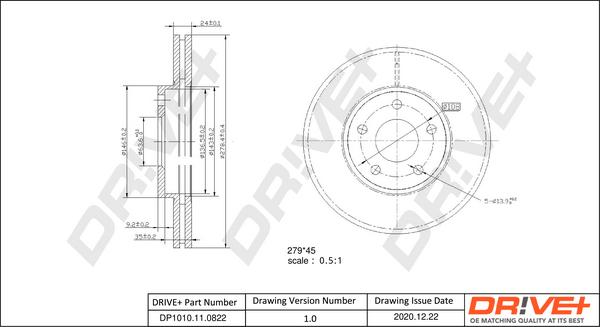 Dr!ve+ DP1010.11.0822 -