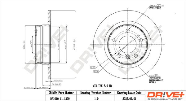 Dr!ve+ DP1010.11.1399 -
