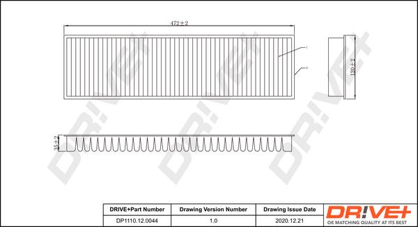 Dr!ve+ DP1110.12.0044 -