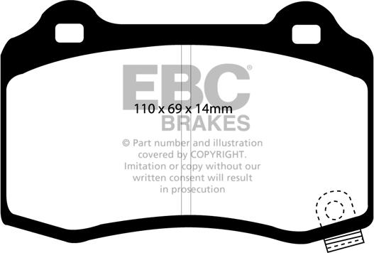 EBC Brakes DP41788R